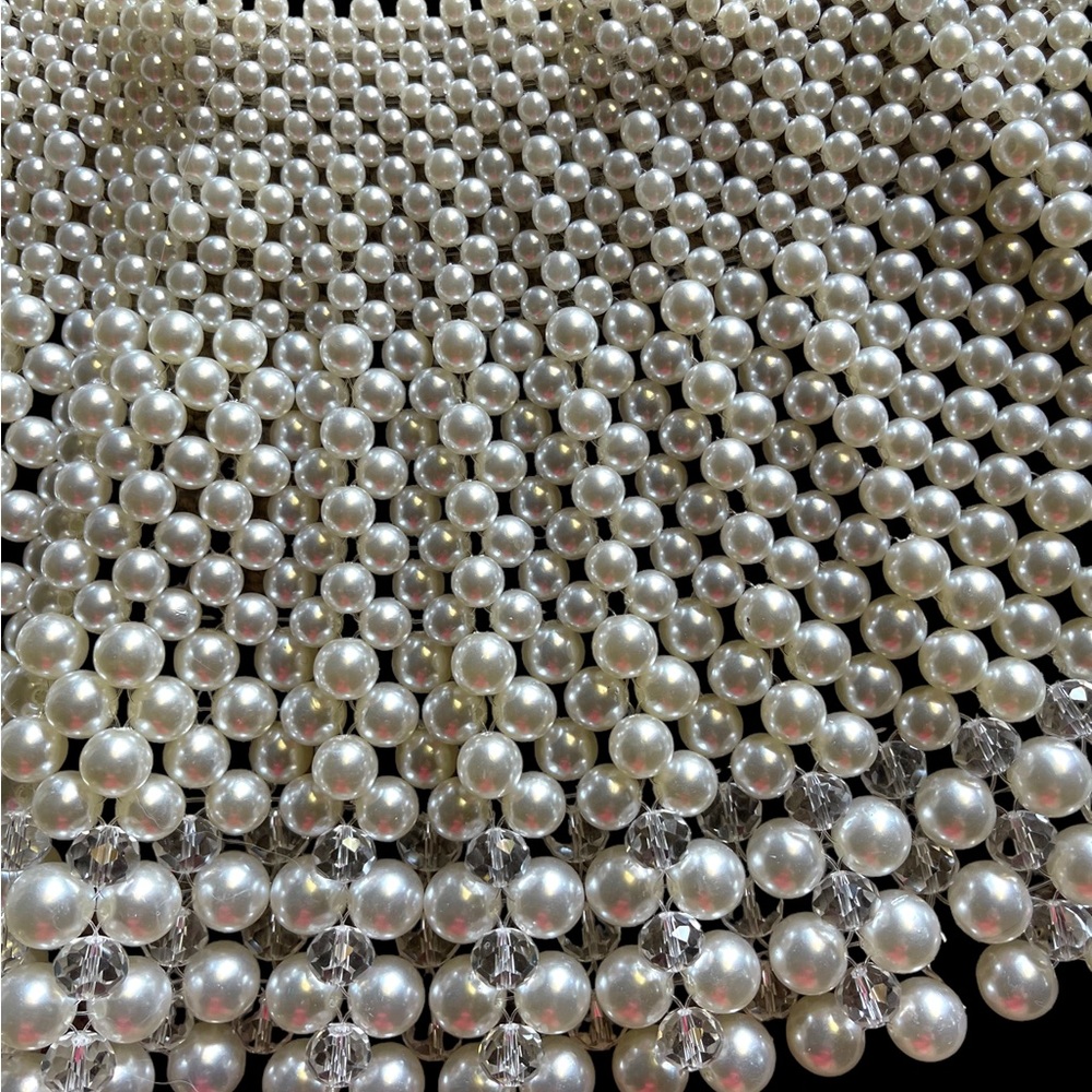 Handmade Pearl Statement Collar - Picture 8 of 10